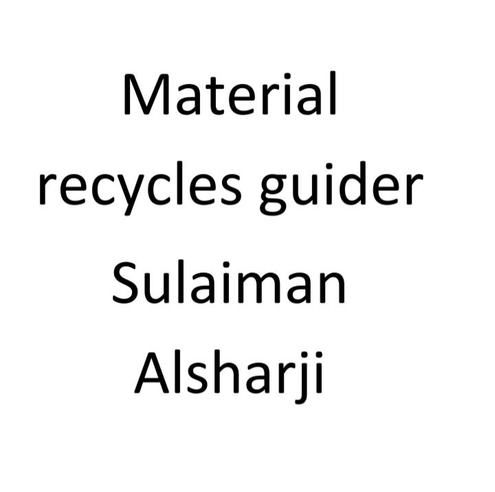 Material recycles guider MRG