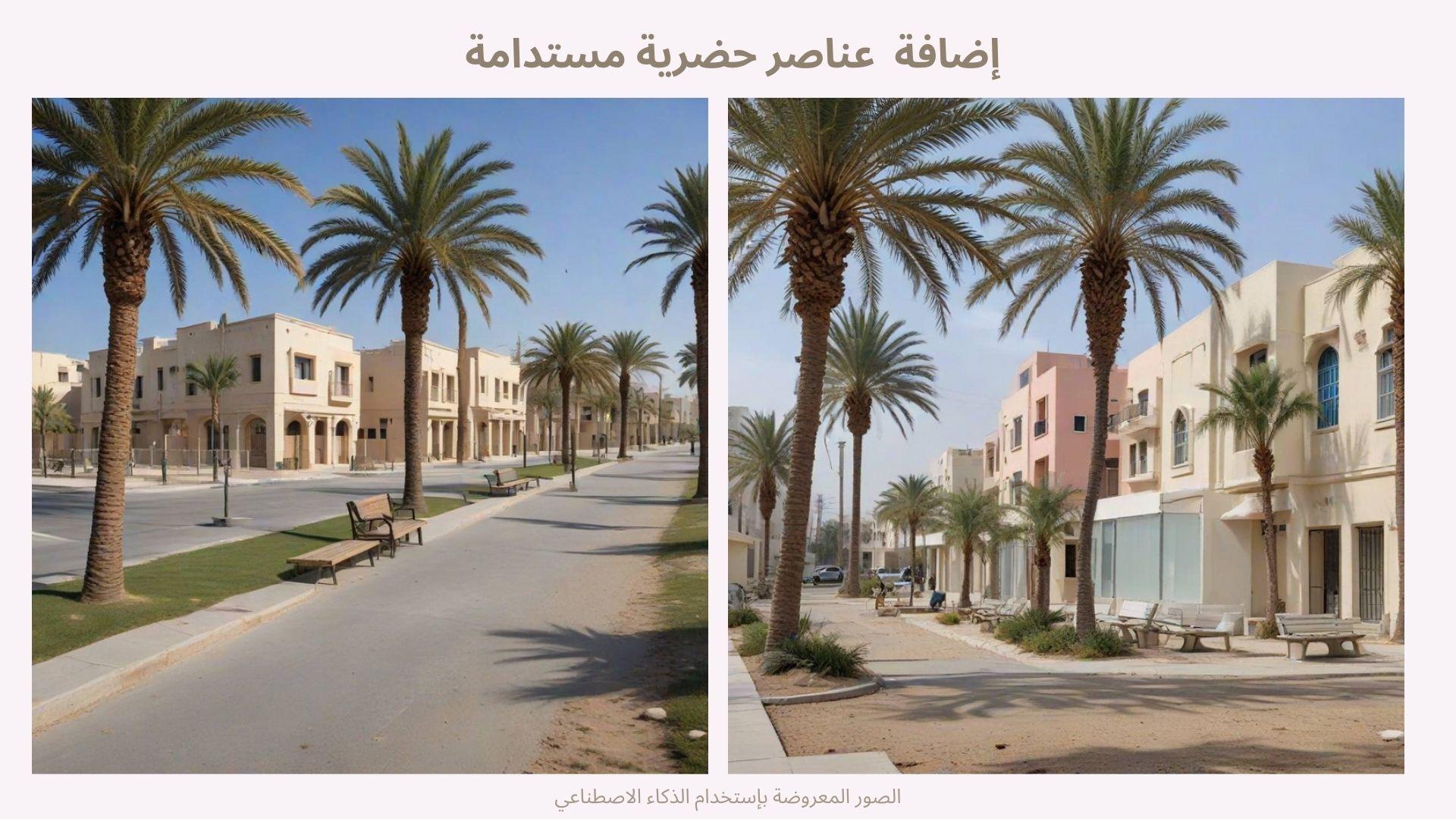 تصميم إضافات حضرية لتحسين الحياة الحضرية للأحياء السكنية