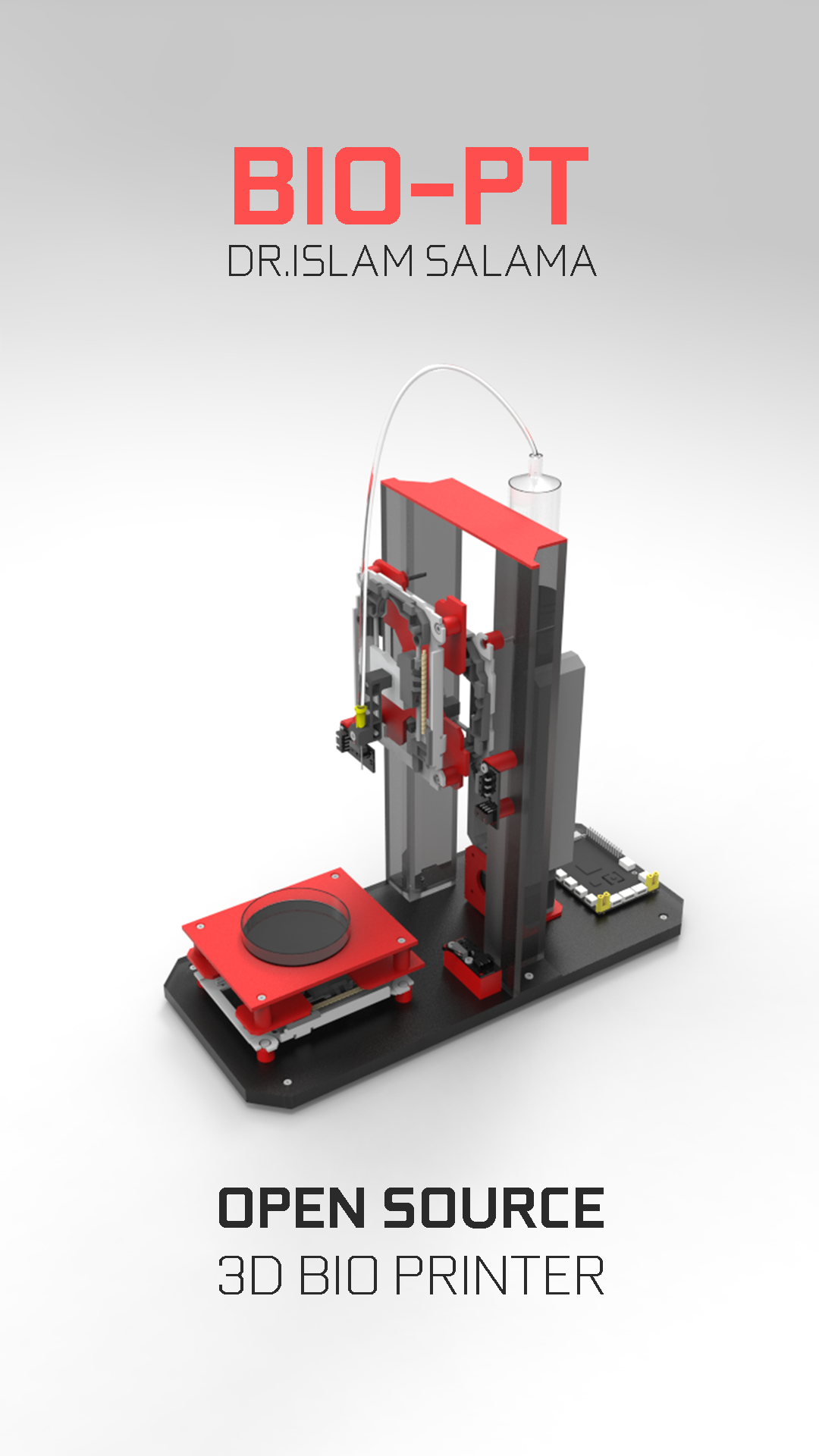 Affordable 3D bio printer